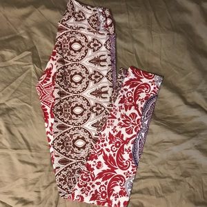 Liquido paisley leggings